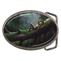 Wooden Child Resting On A Tree From Fonebook Belt Buckles by 2853937