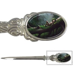 Wooden Child Resting On A Tree From Fonebook Letter Opener by 2853937