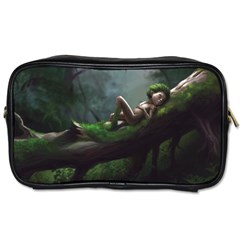 Wooden Child Resting On A Tree From Fonebook Toiletries Bag (two Sides) by 2853937