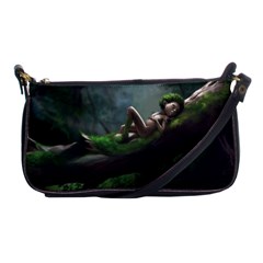 Wooden Child Resting On A Tree From Fonebook Shoulder Clutch Bag by 2853937