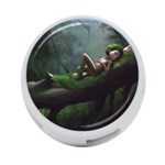 Wooden Child Resting On A Tree From Fonebook 4-Port USB Hub (Two Sides) Front