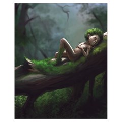 Wooden Child Resting On A Tree From Fonebook Drawstring Bag (small) by 2853937