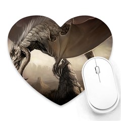 Lord Of The Dragons From Fonebook Heart Mousepads by 2853937