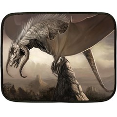 Lord Of The Dragons From Fonebook Double Sided Fleece Blanket (mini)  by 2853937