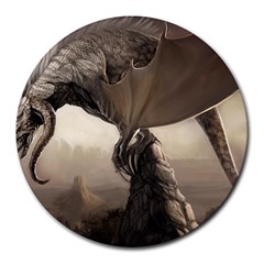 Lord Of The Dragons From Fonebook Round Mousepads by 2853937