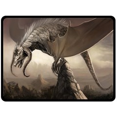 Lord Of The Dragons From Fonebook Double Sided Fleece Blanket (large)  by 2853937