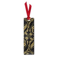 Black And Orange Geometric Design Small Book Marks