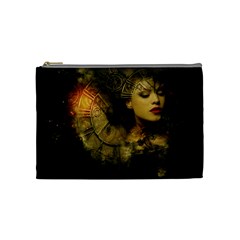 Surreal Steampunk Queen From Fonebook Cosmetic Bag (medium) by 2853937