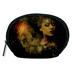 Surreal Steampunk Queen From Fonebook Accessory Pouch (medium) by 2853937