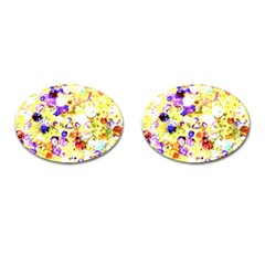 Sequins And Pins Cufflinks (oval) by essentialimage