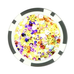 Sequins And Pins Poker Chip Card Guard by essentialimage