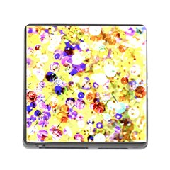 Sequins And Pins Memory Card Reader (square 5 Slot) by essentialimage