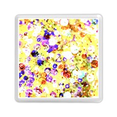 Sequins And Pins Memory Card Reader (square) by essentialimage