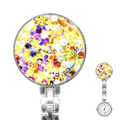 Sequins And Pins Stainless Steel Nurses Watch by essentialimage