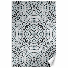 Dots Motif Geometric Print Design Canvas 24  X 36  by dflcprintsclothing