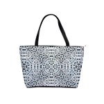 Dots Motif Geometric Print Design Classic Shoulder Handbag Front