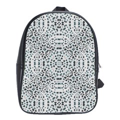 Dots Motif Geometric Print Design School Bag (large) by dflcprintsclothing