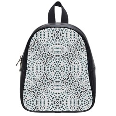 Dots Motif Geometric Print Design School Bag (small) by dflcprintsclothing