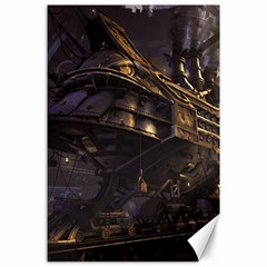 Steampunk Ship Canvas 24  X 36  by 2853937