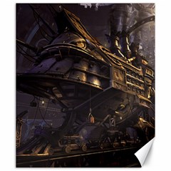 Steampunk Ship Canvas 20  X 24  by 2853937