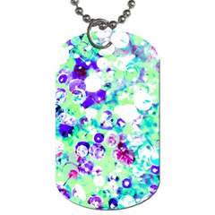 Sequins And Pins Dog Tag (one Side) by essentialimage