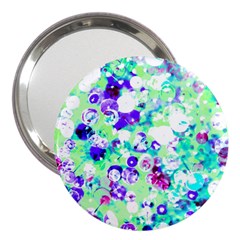 Sequins And Pins 3  Handbag Mirrors by essentialimage