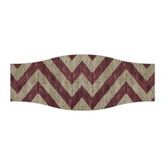 Vintage Grunge Geometric Chevron Pattern Stretchable Headband by dflcprintsclothing