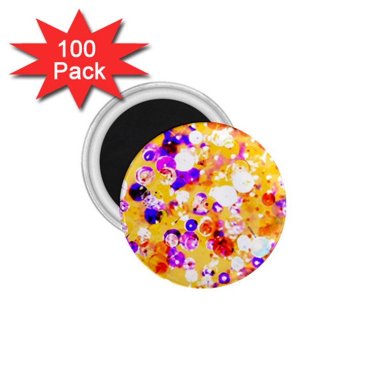 Summer Sequins 1.75  Magnets (100 pack) 