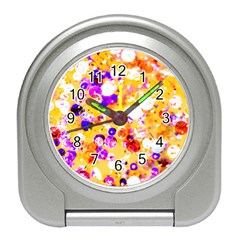 Summer Sequins Travel Alarm Clock by essentialimage