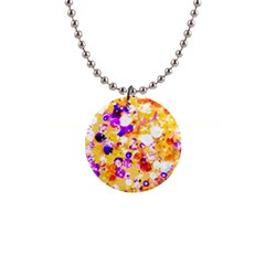 Summer Sequins 1  Button Necklace by essentialimage