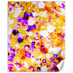 Summer Sequins Canvas 11  X 14  by essentialimage