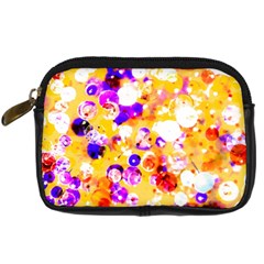 Summer Sequins Digital Camera Leather Case