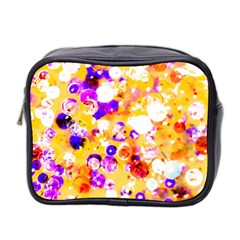 Summer Sequins Mini Toiletries Bag (two Sides) by essentialimage