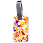 Summer Sequins Luggage Tag (one side) Front