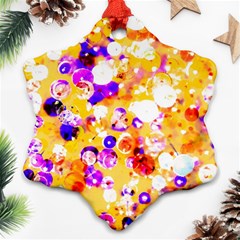 Summer Sequins Ornament (Snowflake)