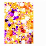 Summer Sequins Large Garden Flag (Two Sides) Front