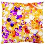 Summer Sequins Large Cushion Case (Two Sides) Front