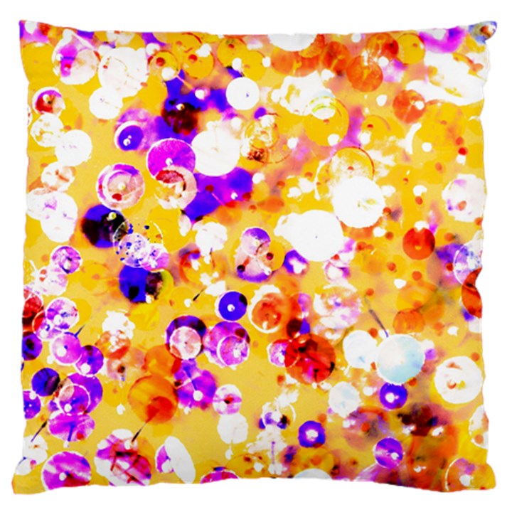 Summer Sequins Large Cushion Case (Two Sides)