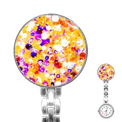 Summer Sequins Stainless Steel Nurses Watch by essentialimage