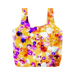 Summer Sequins Full Print Recycle Bag (m) by essentialimage