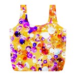 Summer Sequins Full Print Recycle Bag (L) Back