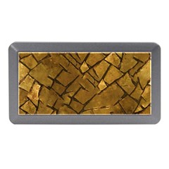 Golden Mosaic Texture Print Memory Card Reader (mini) by dflcprintsclothing