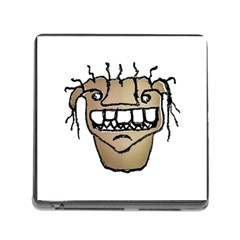 Sketchy Monster Head Drawing Memory Card Reader (square 5 Slot) by dflcprintsclothing