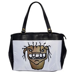 Sketchy Monster Head Drawing Oversize Office Handbag