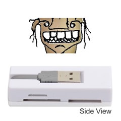 Sketchy Monster Head Drawing Memory Card Reader (stick) by dflcprintsclothing