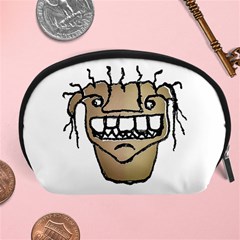 Sketchy Monster Head Drawing Accessory Pouch (large) by dflcprintsclothing