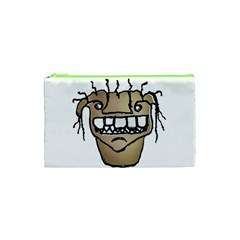 Sketchy Monster Head Drawing Cosmetic Bag (xs) by dflcprintsclothing