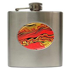 Warrior s Spirit Hip Flask (6 Oz) by BrenZenCreations