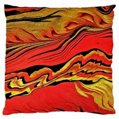 Warrior s Spirit Large Cushion Case (two Sides) by BrenZenCreations