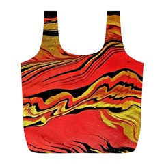 Warrior s Spirit Full Print Recycle Bag (l) by BrenZenCreations